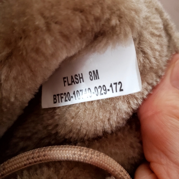 Baretraps Women's Beige and Blush Pink Duck Style Snowboots size 8 - Picture 5 of 6